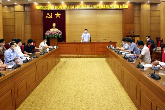 Vĩnh Phúc: Tập trung mọi nguồn lực, nhân lực, thời gian để chống dịch Covid 19 