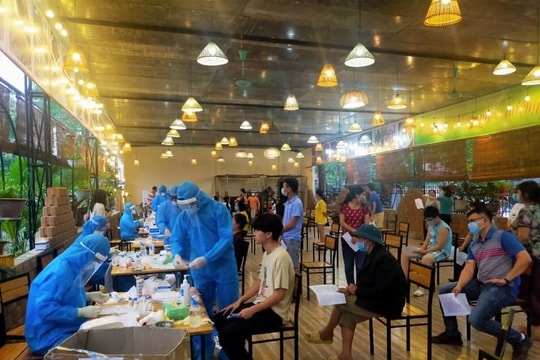 Vĩnh Phúc: Xét nghiệm Covid -19 cho toàn bộ người dân nơi ghi nhận 6 ca dương tính