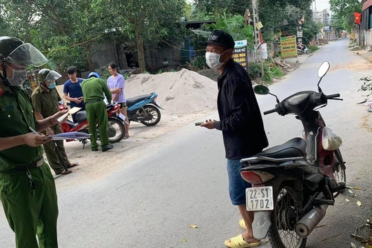 Vĩnh Phúc: Ban hành mức xử phạt vi phạm hành chính nghiêm trong phòng chống dịch Covid -19