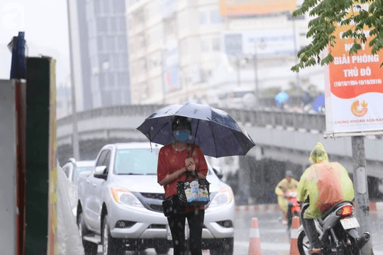 Dự báo thời tiết 6/5: Bắc Bộ giảm mưa, trưa chiều hửng nắng