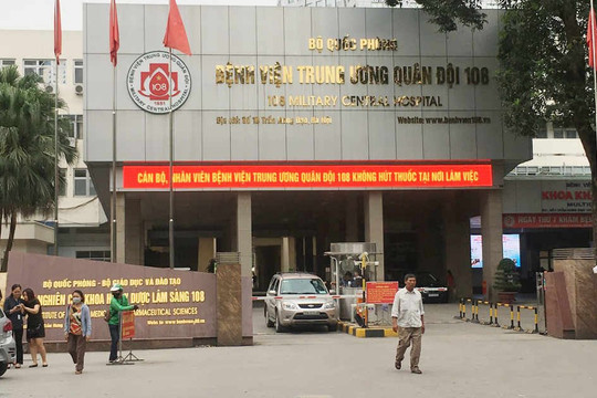 Bệnh viện Trung ương Quân đội 108 tạm dừng tiếp nhận bệnh nhân tuyến dưới