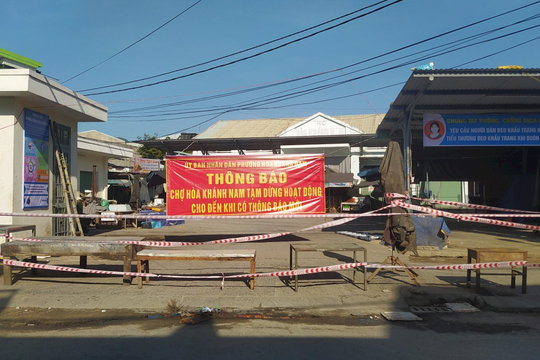 Đà Nẵng tạm dừng hoạt động thêm 2 chợ vì liên quan đến ca dương tính SARS-CoV-2