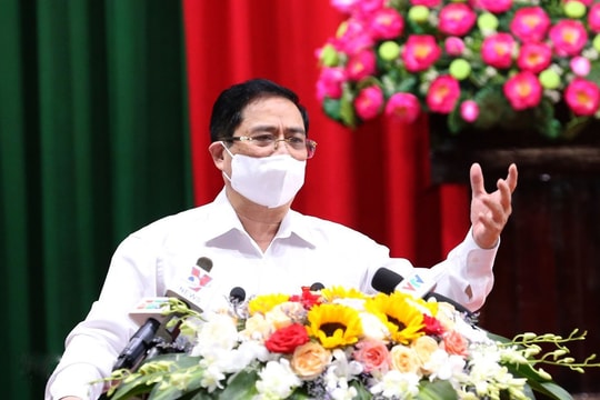 Thủ tướng Phạm Minh Chính: Sẽ đề cao trách nhiệm nêu gương của người đứng đầu