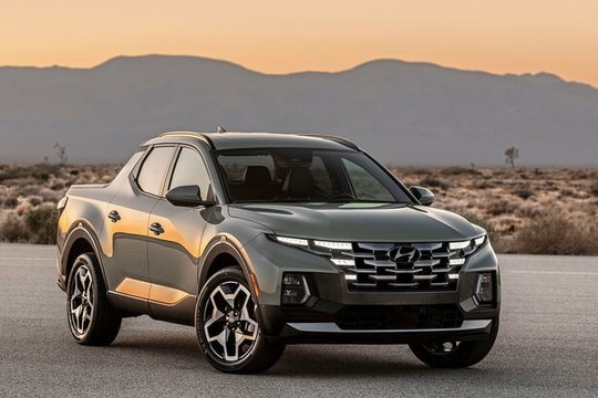Bán tải Hyundai Santa Cruz bắt đầu nhận đặt hàng