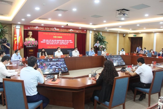 Ông Chu Ngọc Anh hứa gì nếu trúng cử đại biểu HĐND thành phố?