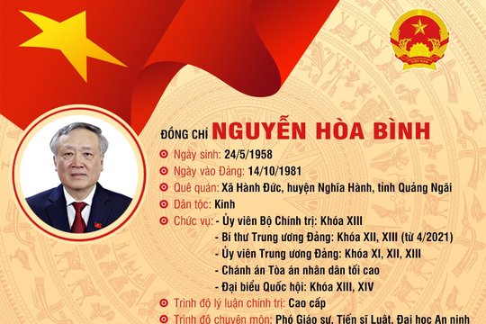 Trọng tâm chương trình hành động của ứng cử viên ĐBQH khóa XV Nguyễn Hòa Bình