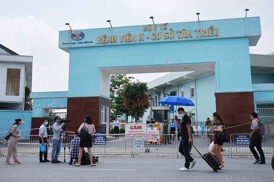 Hà Nội thêm 2 ca dương tính với Covid-19 liên quan đến Bệnh viện K Tân Triều