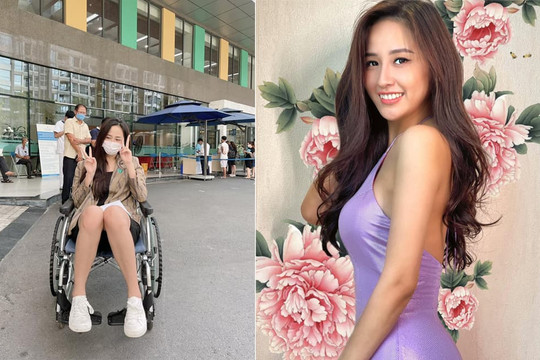 Khiến fan hoang mang với hình ảnh ngồi xe lăn, Mai Phương Thúy thông báo về tình hình sức khỏe hiện tại