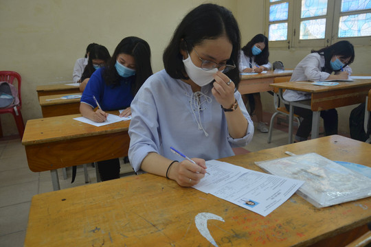 Hà Nội đề xuất giảm thời gian làm bài thi 4 môn vào lớp 10