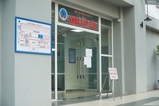 Phong tỏa toàn bộ Khoa Cấp cứu Bệnh viện Hữu Nghị
