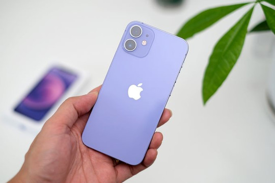 iPhone 12 và 12 Mini màu tím chính hãng 'cập bến' Việt Nam