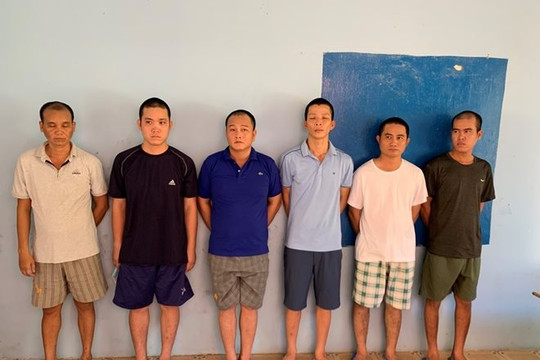 Bắt giữ 6 đối tượng trộm cắp 285 tấn sắt phế liệu trị giá hơn 2 tỉ đồng