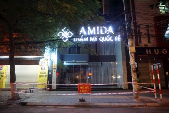 Khởi tố vụ án vi phạm phòng chống dịch tại Thẩm mỹ viện quốc tế AMIDA ở Đà Nẵng