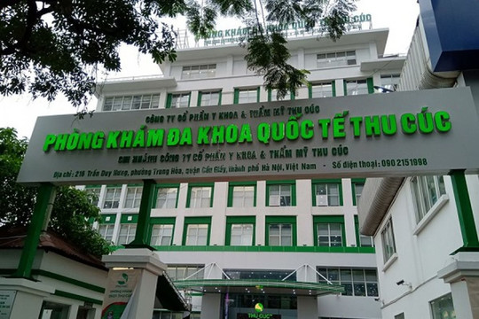 Phạt 20 triệu đồng đối với Phòng khám đa khoa  quốc tế Thu Cúc