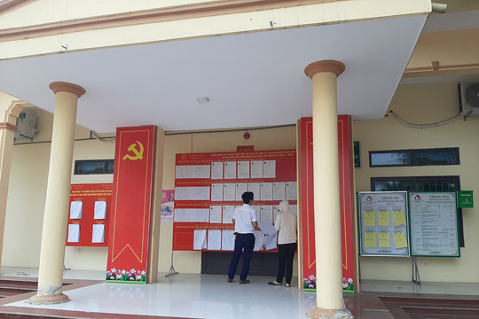 Vĩnh Phúc: Sông Lô chủ động phòng chống Covid-19 bảo đảm an toàn trong công tác bầu cử
