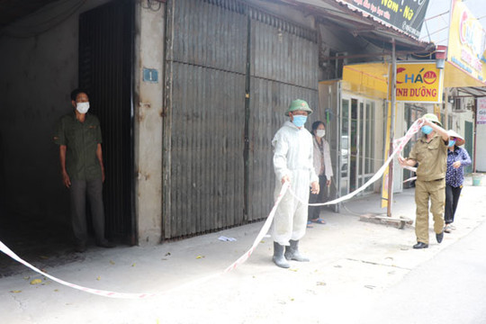 Vĩnh Phúc: 03 chốt kiểm soát hoàn thành thời gian kiểm soát dịch bệnh Covid-19