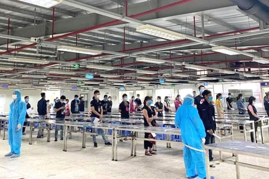 Thêm 24  ca dương tính SARS-CoV-2 tại 2 KCN, Bắc Giang triển khai ứng phó khẩn cấp 