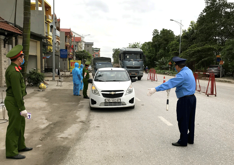 Bắc Ninh giãn cách xã hội toàn huyện Yên Phong từ 14 giờ ngày 15/5