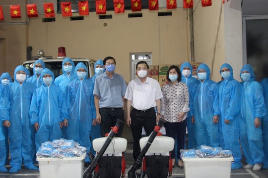 Ngành y tế Hà Nội chi viện tỉnh Bắc Giang phòng, chống dịch Covid-19