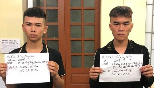 Bắt 2 đối tượng sản xuất, chế tạo vũ khí thô sơ
