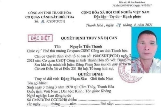 Đối tượng truy nã về tội giết người, ra Hà Nội cướp taxi 