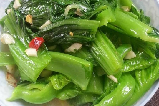 Loại rau này có hàm lượng canxi cao gấp 30 lần thịt bò nhưng lại rẻ hơn nhiều so với thịt bò