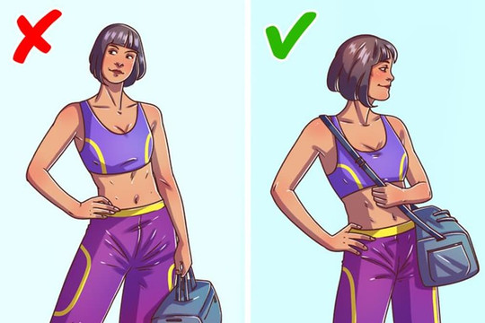 9 loại túi xách có thể gây hại cho lưng của bạn và cách mang túi an toàn