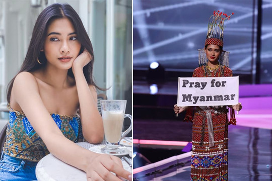 Hoa hậu Hoàn Vũ Myanmar không biết về đâu sau khi cuộc thi Miss Universe kết thúc