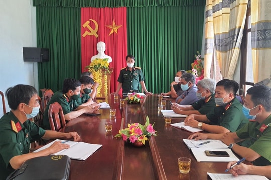 Lực lượng Quân đội tỉnh TT-Huế sẵn sàng ứng chiến bảo vệ Bầu cử trên tuyến biên giới