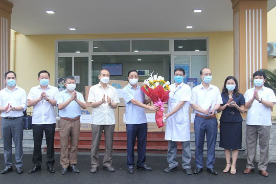 Thái Nguyên: Chung tay chi viện cho tâm dịch Bắc Giang, Bắc Ninh