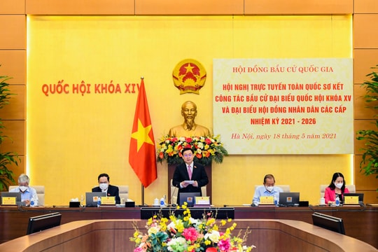 Khai mạc Hội nghị toàn quốc triển khai công tác bầu cử ĐBQH khóa XV và đại biểu HĐND các cấp
