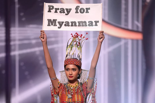 Thực hư chuyện Hoa hậu Hoàn vũ Myanmar bị truy nã sau chung kết Miss Universe 2020