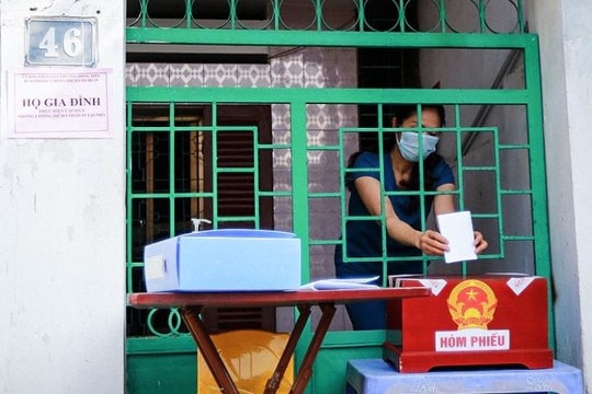 Hòa Bình diễn tập bầu cử trong tình hình dịch Covid-19 diễn biến phức tạp