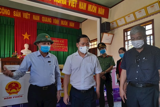 Bình Định: Chuẩn bị kế hoạch bầu cử đảm bảo phòng chống dịch Covid-19