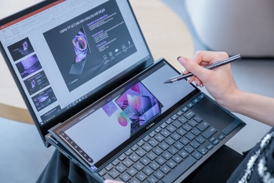 Asus ZenBook Duo 14 chính thức lên kệ