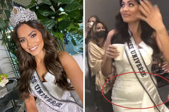 Chỉ sau ít ngày đăng quang, tân Miss Universe khiến dân tình bất ngờ vì vòng hai ngấn mỡ