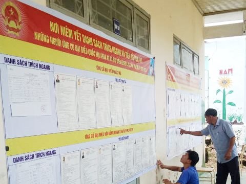 Kon Tum: Nhiều xã vùng biên giới chuẩn bị tốt công tác bầu cử sớm
