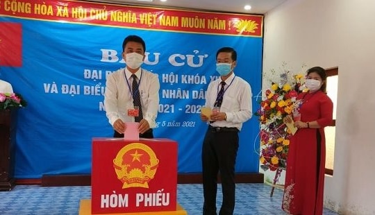 Huyện đảo tiền tiêu Bạch Long Vĩ khai mạc bầu cử trước 1 ngày