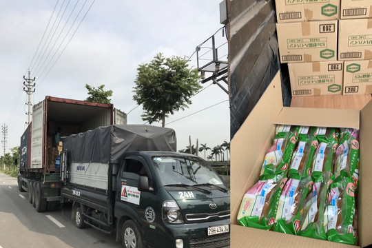 Thu giữ số lượng lớn hàng hóa nhập khẩu không rõ nguồn gốc xuất xứ