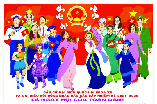 Tưng bừng Ngày hội non sông - Ngày hội của toàn dân
