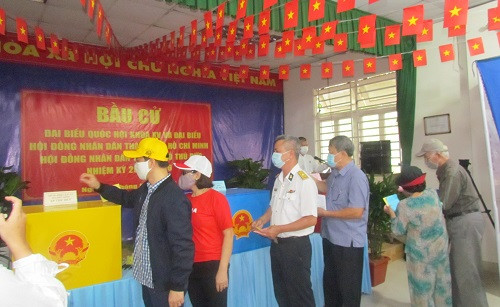 TP.HCM: Tỷ lệ cử tri đi bầu cử đạt 99,38%
