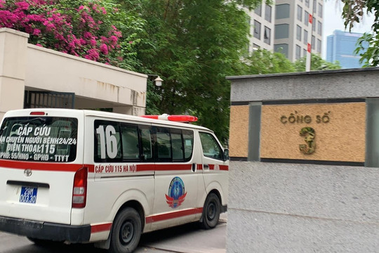 Bộ Tài nguyên và Môi trường xuất hiện một ca nghi nhiễm Covid-19