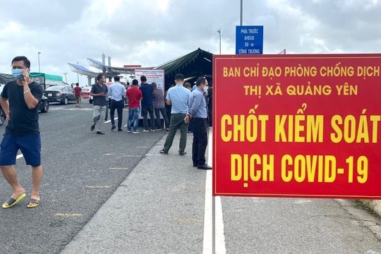 Quảng Ninh: Người đến từ vùng dịch phải cách ly tập trung tự trả phí
