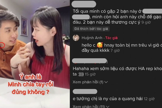 Huỳnh Anh bị bắt gặp đi siêu thị với tình tin đồn, cả hai còn ở cùng chung cư với Quang Hải?