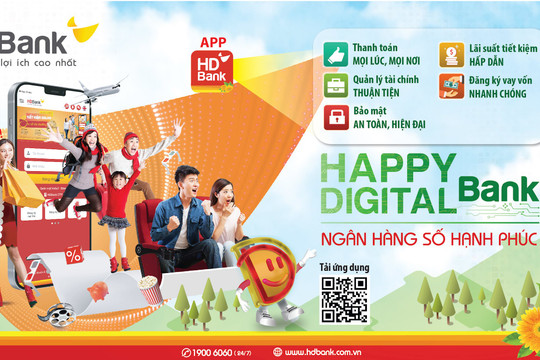 Ngân hàng số phục vụ đa nhu cầu tài chính
