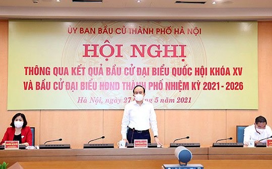 Hà Nội công bố danh sách 95 người trúng cử đại biểu HĐND khóa XVI