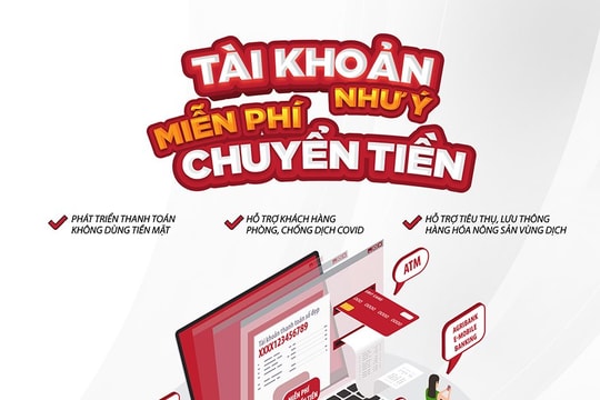Agribank tiếp tục miễn phí dịch vụ chuyển tiền trên kênh Internet Banking