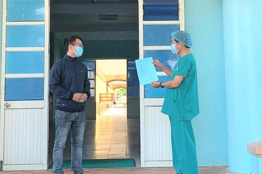 Bệnh nhân mắc Covid-19 ở Quảng Ngãi được xuất viện