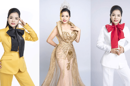 Hoa hậu nhân ái Hoàng Thị Bích Ngọc tỏa sáng và quen thuộc trên thương trường