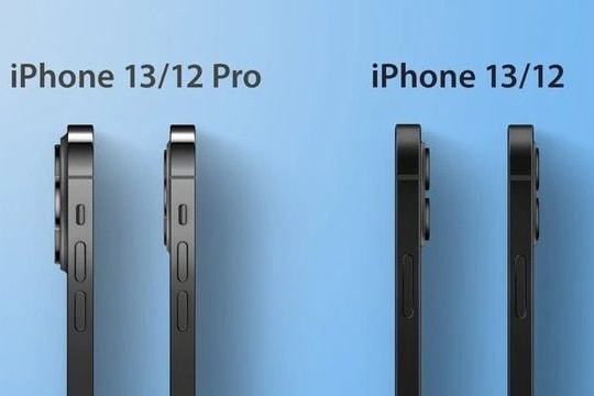 Dung lượng pin trên loạt iPhone 13 lớn hơn iPhone 12